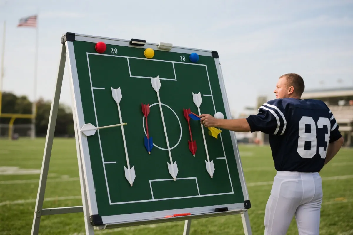 世界杯战术解析示意图